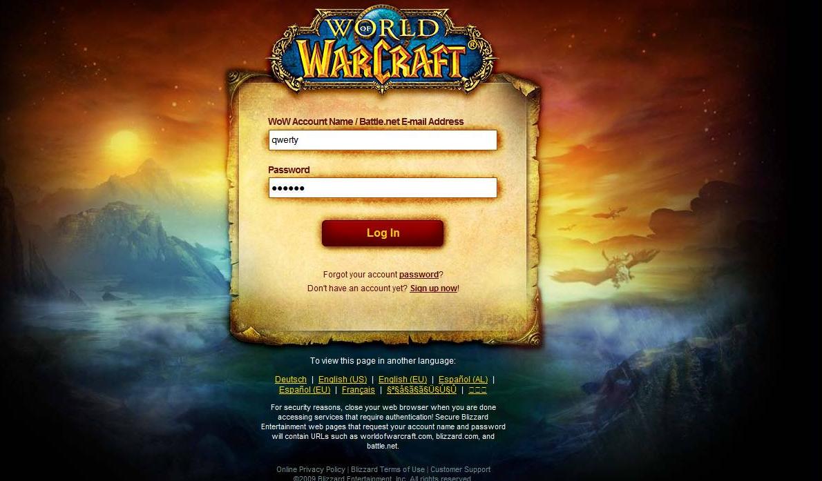 How to obtain thousands World of Warcraft accounts for free ...