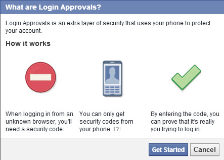 Facebook account protection can be improved with Login Approvals