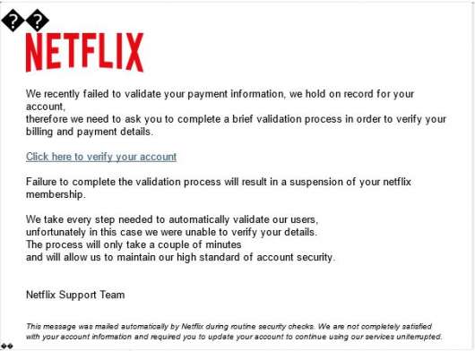 New phishing attack aimed at stealing Netflix accounts - Panda Security