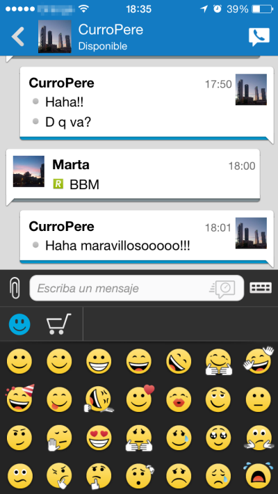 BlackBerry Messenger. La aplicaci n para hablar solo con 